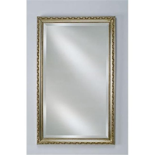 Afina Corporation Afina Corporation EC10-1622-SV 16 in.x 22 in.Estate 10 Basix Traditional Frame Mirror - Antique Silver EC10-1622-SV